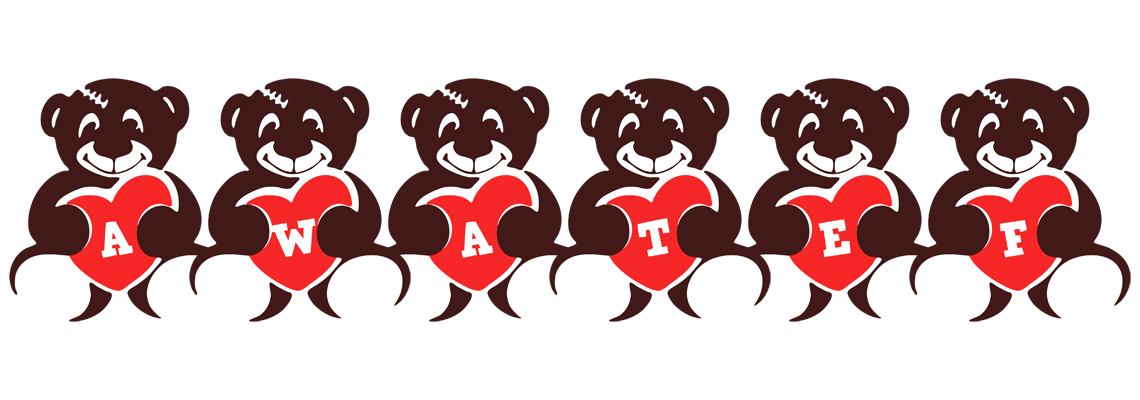 Awatef bear logo