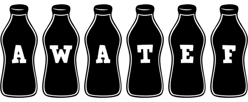 Awatef bottle logo