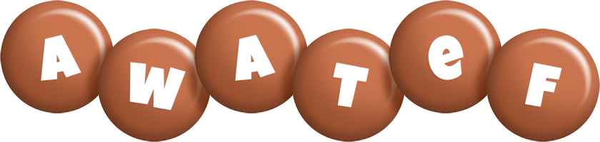 Awatef candy-brown logo