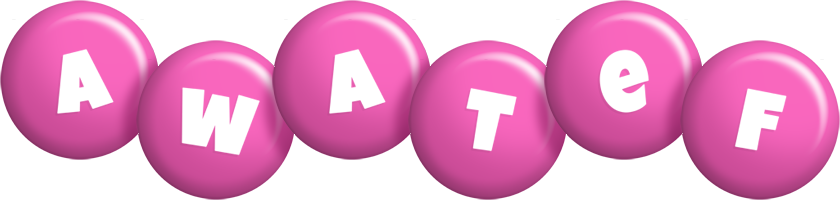 Awatef candy-pink logo