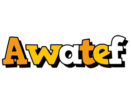 Awatef cartoon logo