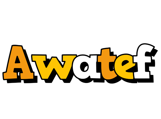 Awatef cartoon logo