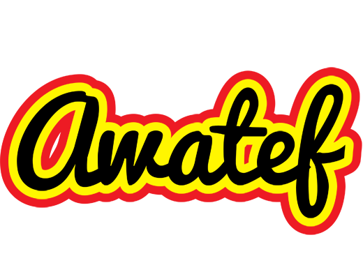 Awatef flaming logo