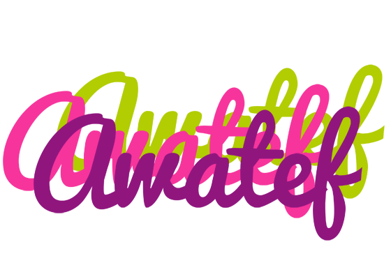 Awatef flowers logo