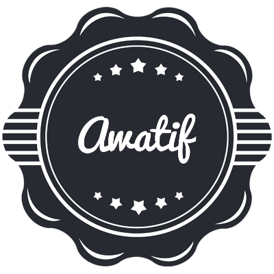 Awatif badge logo