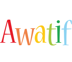 Awatif birthday logo