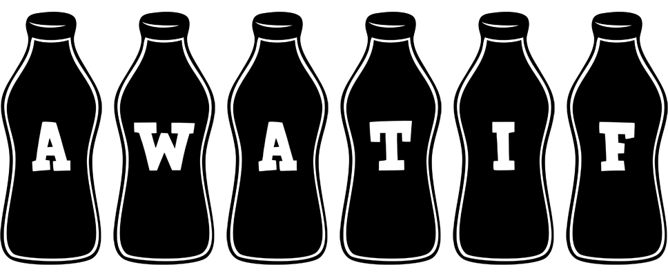 Awatif bottle logo