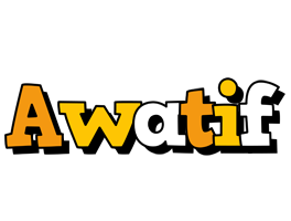 Awatif cartoon logo