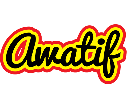 Awatif flaming logo