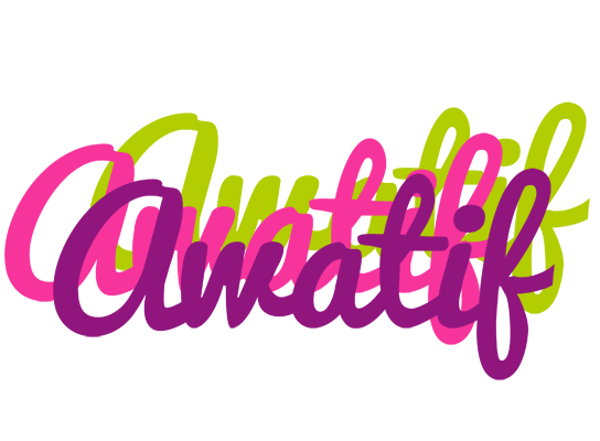 Awatif flowers logo