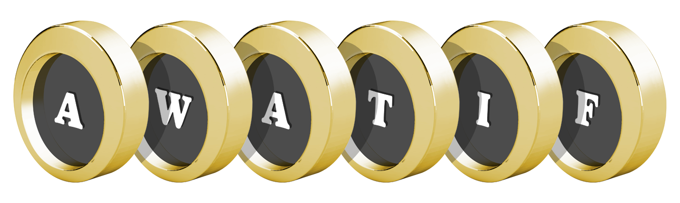 Awatif gold logo