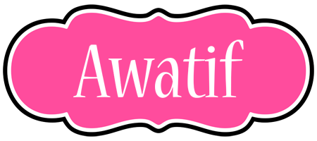 Awatif invitation logo