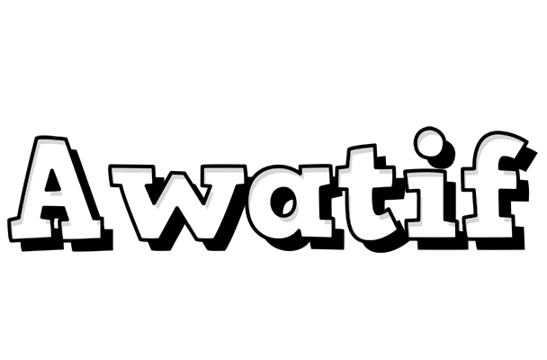 Awatif snowing logo