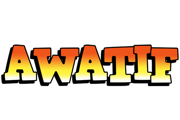 Awatif sunset logo