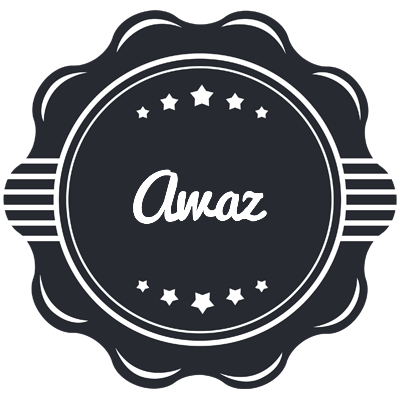 Awaz badge logo
