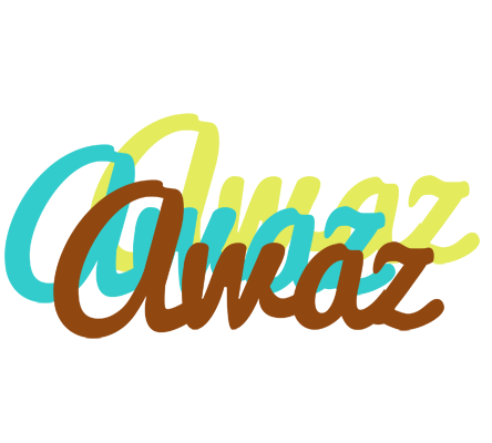 Awaz cupcake logo