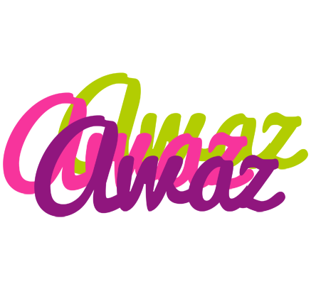 Awaz flowers logo