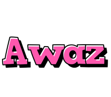 Awaz girlish logo