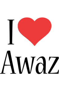 Awaz i-love logo