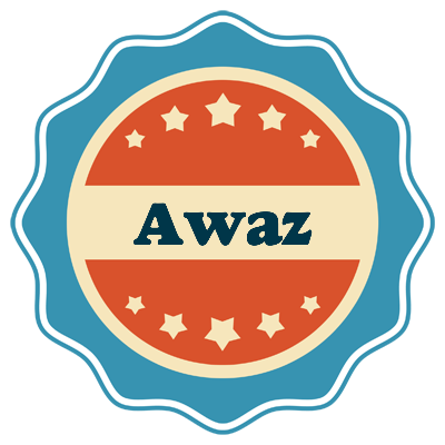 Awaz labels logo