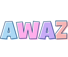 Awaz pastel logo