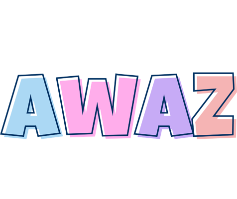 Awaz pastel logo