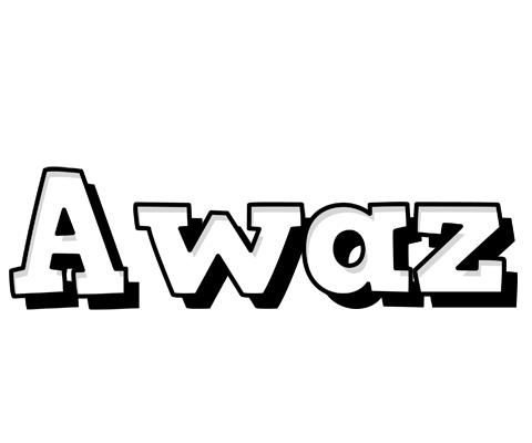 Awaz snowing logo
