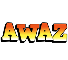 Awaz sunset logo