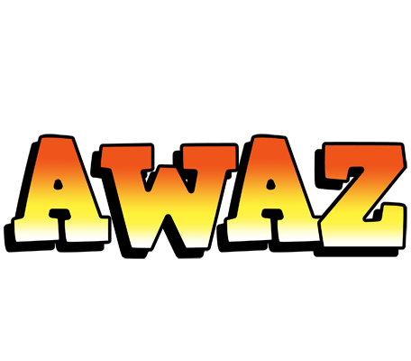 Awaz sunset logo
