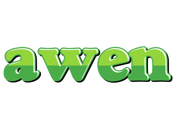 Awen apple logo