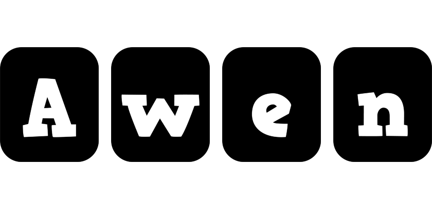 Awen box logo