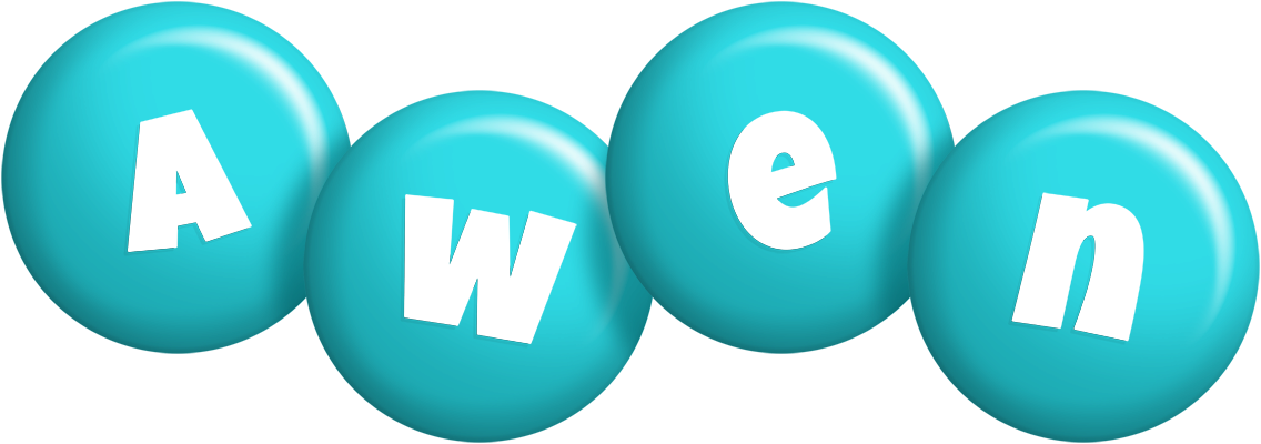 Awen candy-azur logo