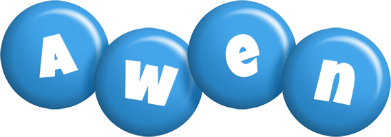 Awen candy-blue logo