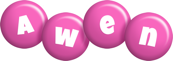 Awen candy-pink logo