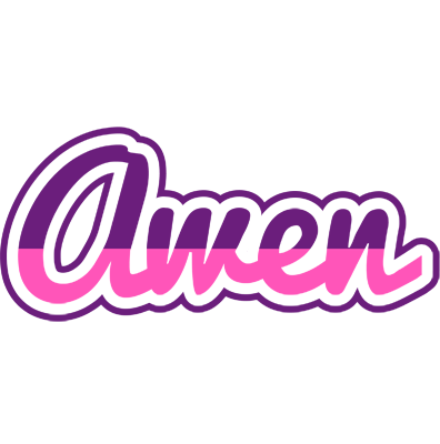 Awen cheerful logo