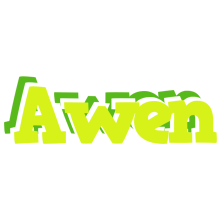 Awen citrus logo