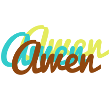 Awen cupcake logo