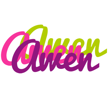 Awen flowers logo