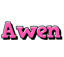 Awen girlish logo