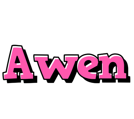 Awen girlish logo