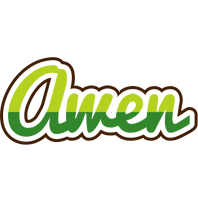 Awen golfing logo