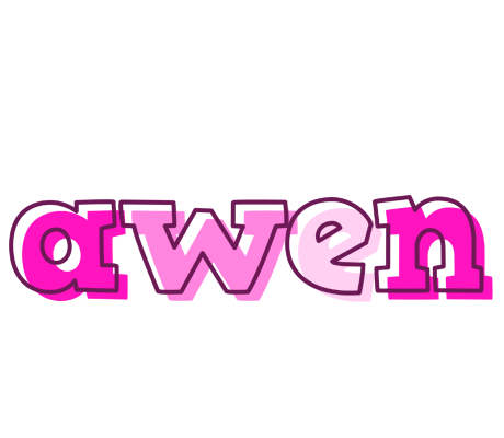Awen hello logo