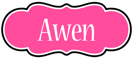 Awen invitation logo