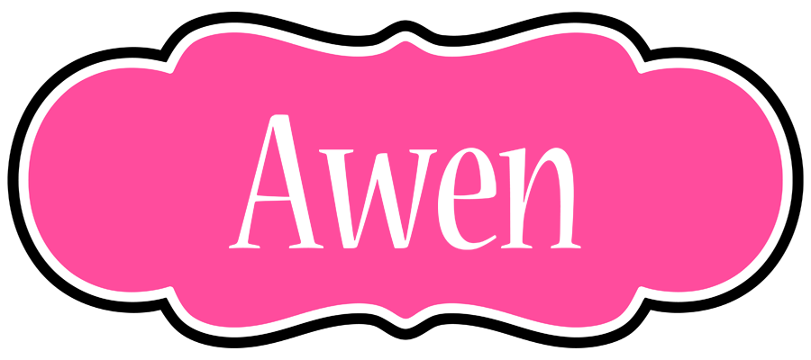 Awen invitation logo