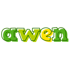 Awen juice logo