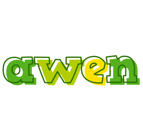 Awen juice logo