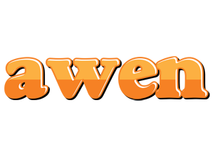 Awen orange logo