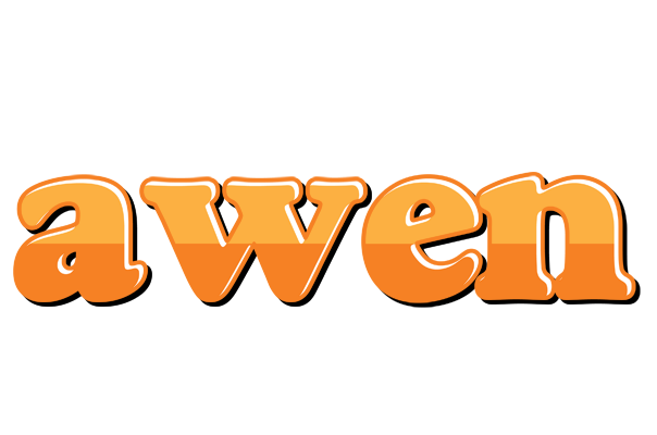 Awen orange logo