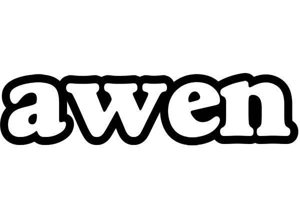 Awen panda logo