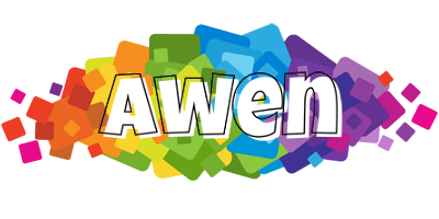 Awen pixels logo